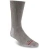 FITS Men's Expedition Rugged Crew Socks - Light Brown -Shoes Sale Store FI1005 234