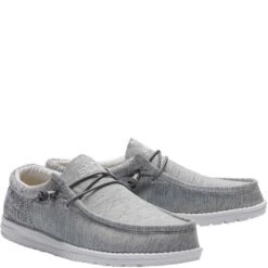 Hey Dude Men's Wally Funk Casual Shoes - Magnetite -Shoes Sale Store HD110413227 2