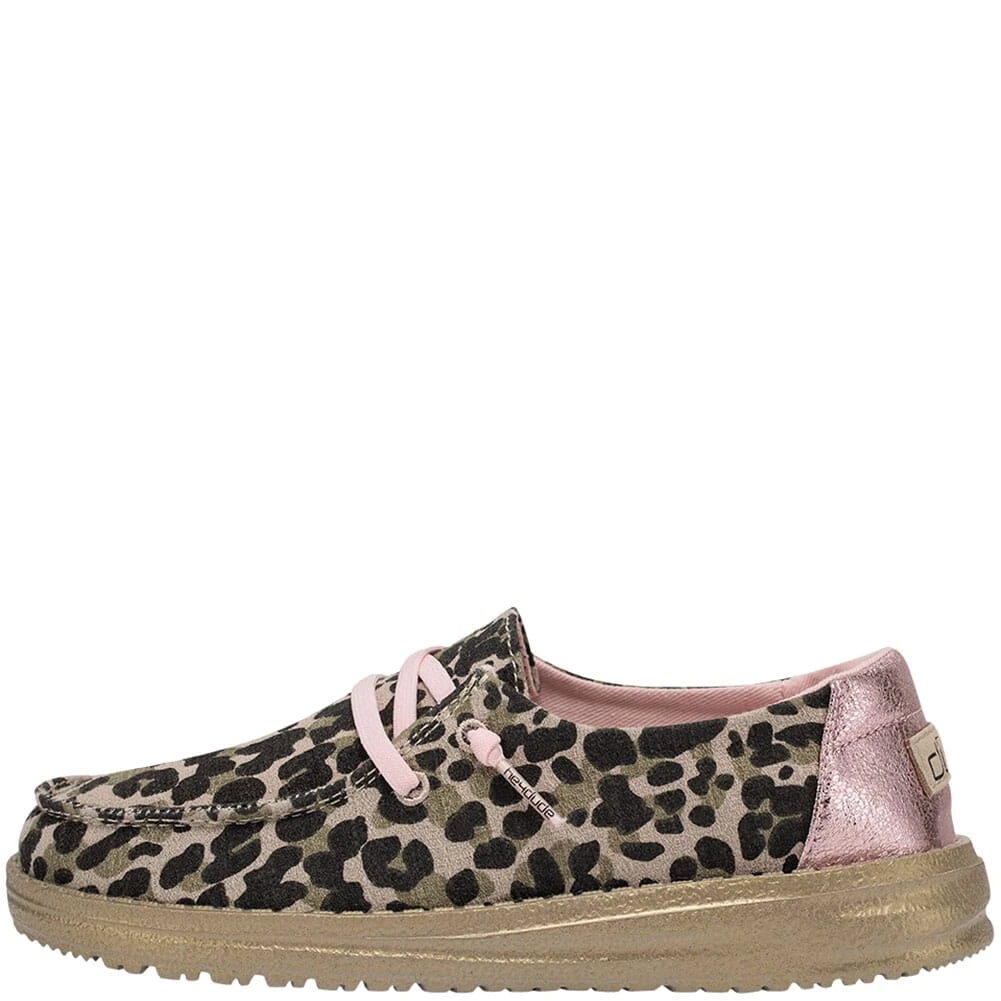 Hey Dude Kid's Wendy Casual Shoes - Leo Nut 4 Hey Dude Kid's Wendy Casual Shoes - Leo Nut - Image 2