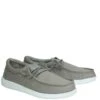 Hey Dude Kid's Wally Casual Shoes - Grey -Shoes Sale Store HD130133000