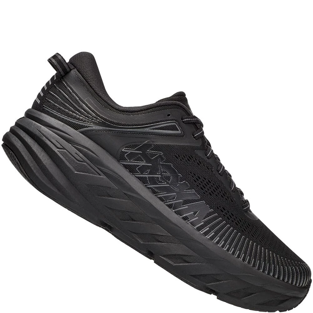Hoka One One Men's Bondi 7 Wide Athletic Shoes 5 Hoka One One Men's Bondi 7 Wide Athletic Shoes - Image 3