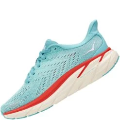 Hoka One One Women's Clifton 8 Athletic Shoes - Aquarelle -Shoes Sale Store HK1119394 AEBL 1