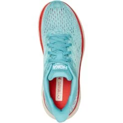 Hoka One One Women's Clifton 8 Athletic Shoes - Aquarelle -Shoes Sale Store HK1119394 AEBL 4