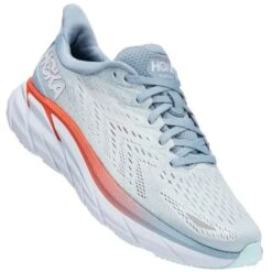 Hoka One One Women's Clifton 8 Athletic Shoes - Blue Fog -Shoes Sale Store HK1119394 BFPA 3
