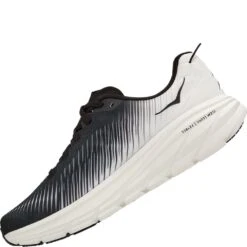 Hoka One One Men's Rincon 3 Running Shoes - Black/White 8 Hoka One One Men's Rincon 3 Running Shoes - Black/White -Shoes Sale Store HK1119395 BWHT 1