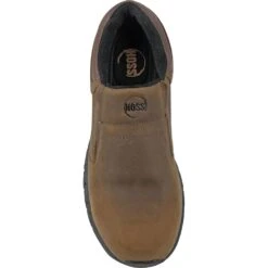 Hoss Men's Slipknot Safety Shoes - Brown -Shoes Sale Store HO30202 5