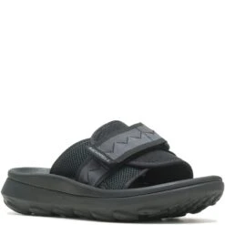 Merrell Men's Hut Ultra Flip Slides - Black/Black