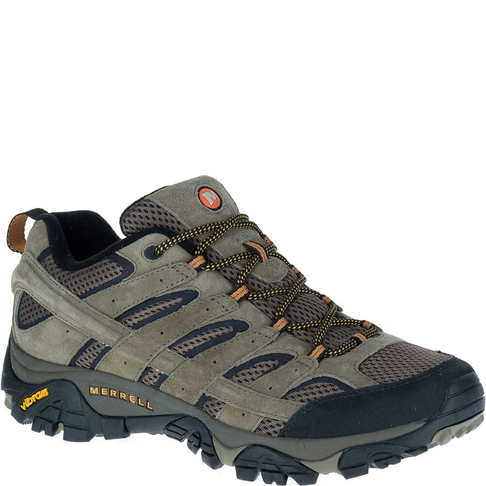 Merrell Men's Moab 2 Hiking Shoes - Walnut 8 Merrell Men's Moab 2 Hiking Shoes - Walnut - Image 6