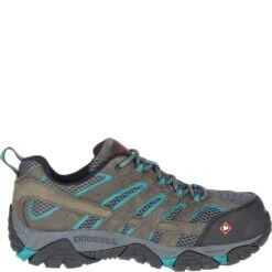Merrell Women's Moab Vertex Vent Safety Shoes - Pewter