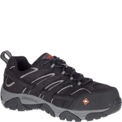 Merrell Men's Moab Vertex Vent Safety Shoes - Black -Shoes Sale Store J36461 5