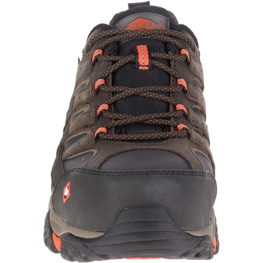 Merrell Men's Moab 2 ESD Safety Shoes - Espresso 5 Merrell Men's Moab 2 ESD Safety Shoes - Espresso - Image 3