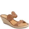 Jack Rogers Shelby Wedge Sandals - Cognac -Shoes Sale Store JR1216WW0003 602