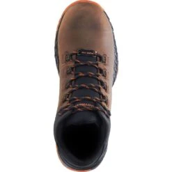 Footrests By Hytest Men's 2.0 Xergy Trainer Safety Shoes - Brown -Shoes Sale Store K21101 4