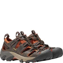 KEEN Men's Arroyo II Casual Sandals - Black Olive/Bombay Brown -Shoes Sale Store KE1008419 3