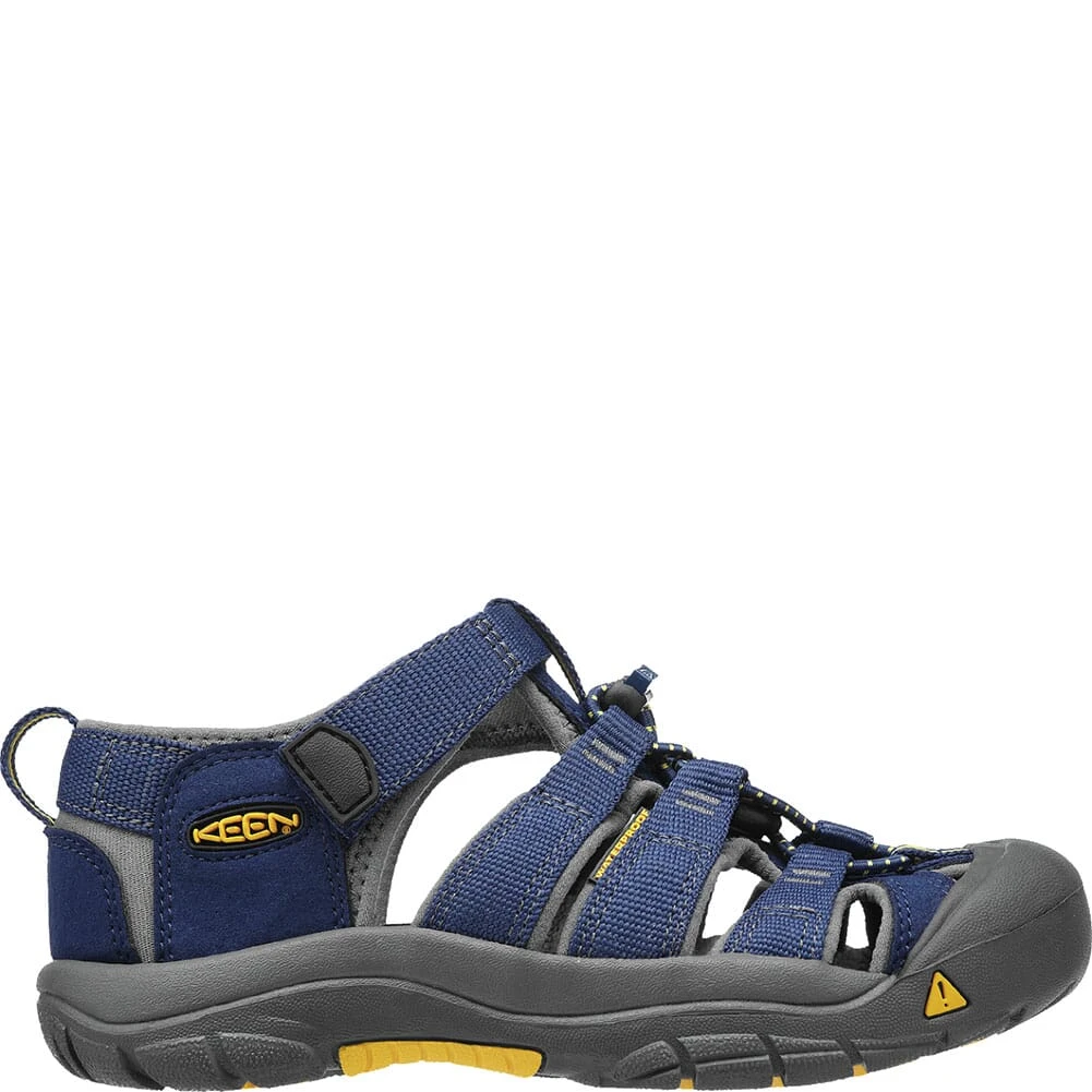 KEEN Kids Newport H2 Sandals - Blue Depths/Gargoyle 5 KEEN Kids Newport H2 Sandals - Blue Depths/Gargoyle - Image 3