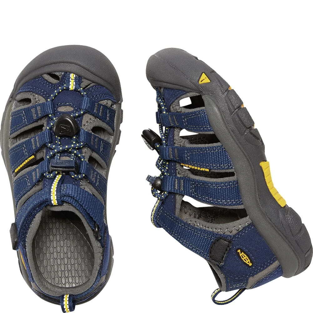 KEEN Kids Newport H2 Sandals - Blue Depths/Gargoyle 8 KEEN Kids Newport H2 Sandals - Blue Depths/Gargoyle - Image 6