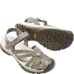 KEEN Women's Rose Sandals - Brindle/Shitake -Shoes Sale Store KE1016729 2