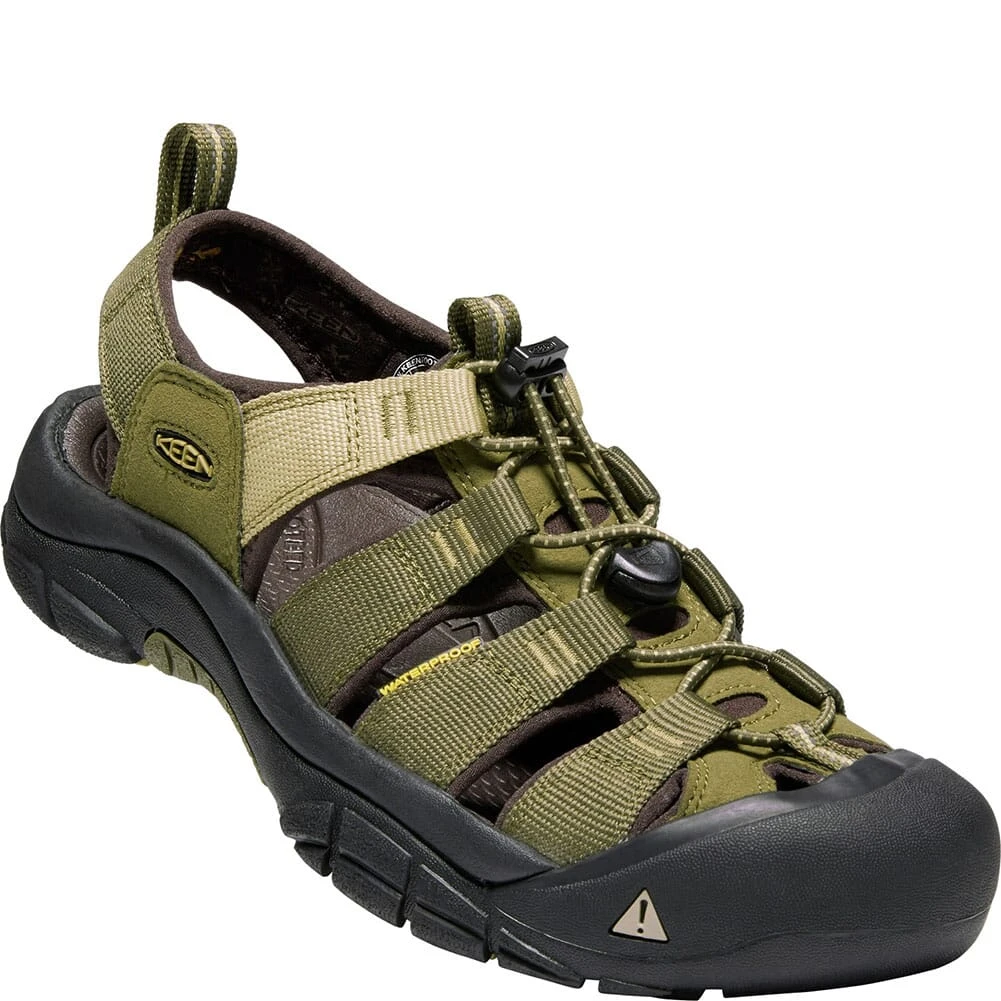KEEN Men's Newport Hydro Sandals - Dark Olive 3 KEEN Men's Newport Hydro Sandals - Dark Olive