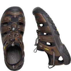 KEEN Men's Targhee III Sandals - Bison/Mulch -Shoes Sale Store KE1022427 2
