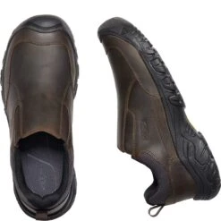 KEEN Men's Targhee III Slip Ons - Dark Earth/Mulch -Shoes Sale Store KE1022658 3