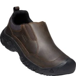KEEN Men's Targhee III Slip Ons - Dark Earth/Mulch -Shoes Sale Store KE1022658 4