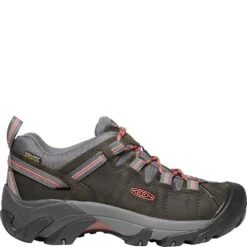 KEEN Women's Targhee II Hiking Shoes - Magnet/Coral -Shoes Sale Store KE1022815 1