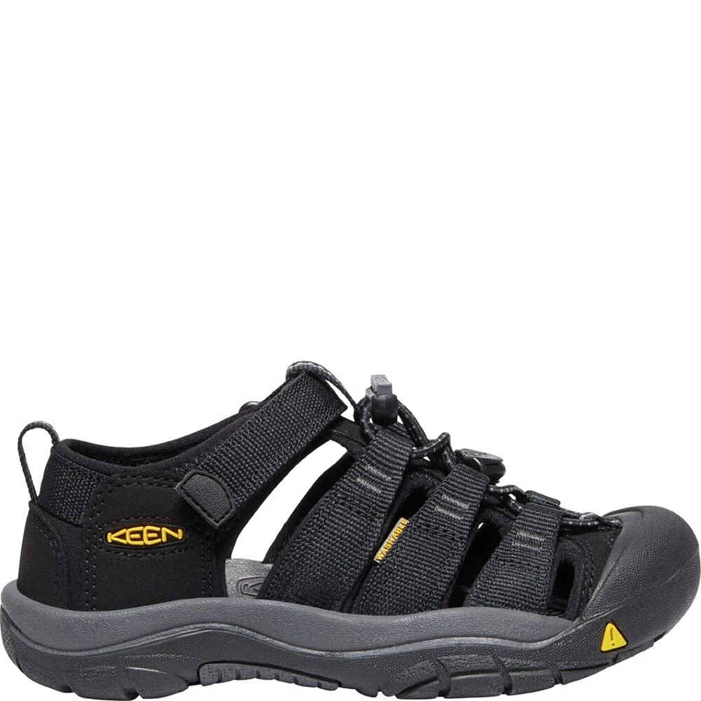 KEEN Youth Newport H2 Sandals - Black/Keen Yellow 4 KEEN Youth Newport H2 Sandals - Black/Keen Yellow - Image 2