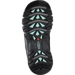 KEEN Women's Targhee Vent Hiking Shoes - Steel Grey/Ocean Wave