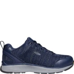 KEEN Utility Women's Sparta Safety Shoes - Mood Indigo/Steel Grey -Shoes Sale Store KE1023213 2
