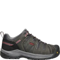 KEEN Utility Women's Flint II Safety Shoes - Magnet/Rose -Shoes Sale Store KE1023232 2
