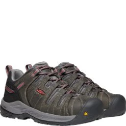 KEEN Utility Women's Flint II Safety Shoes - Magnet/Rose -Shoes Sale Store KE1023232 5