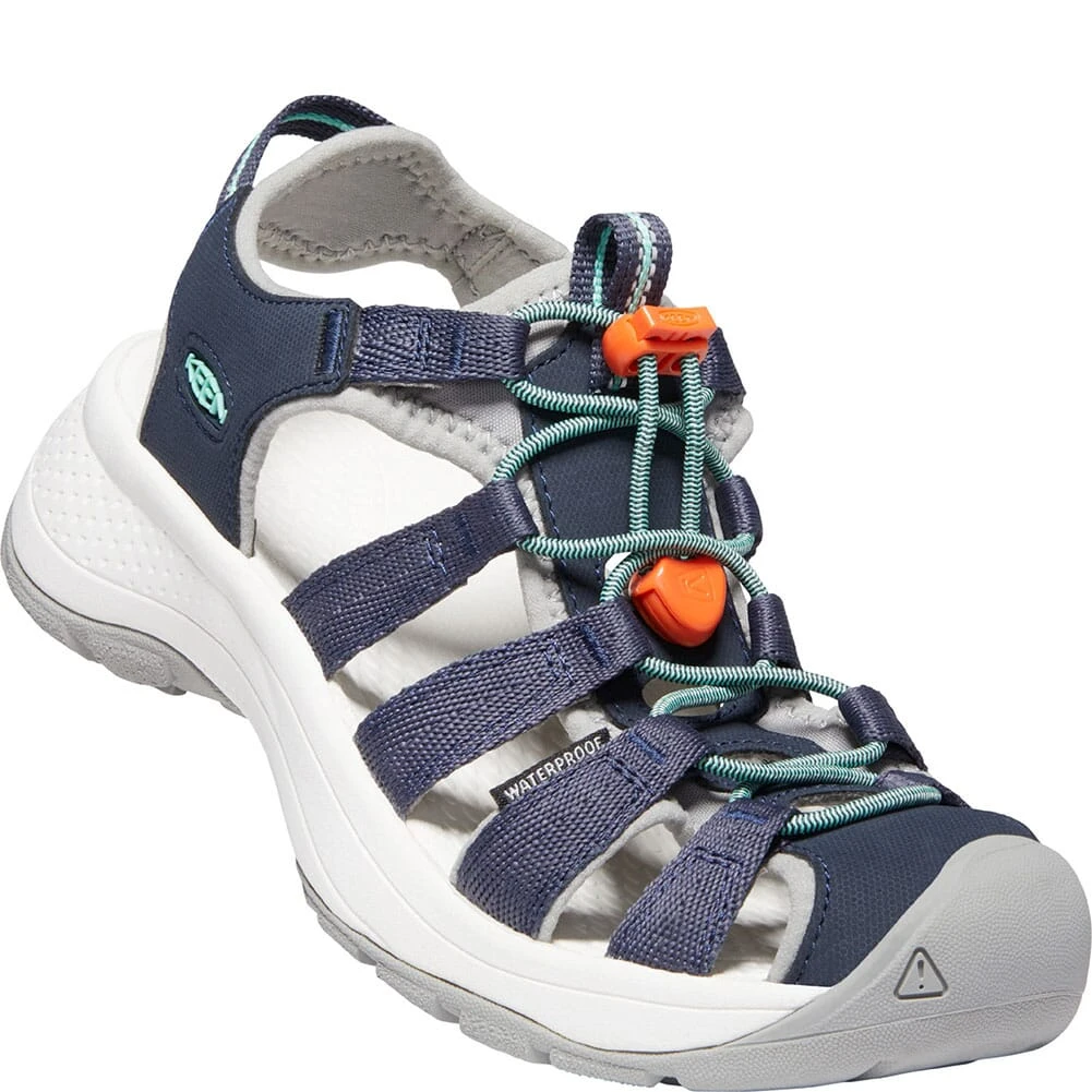 KEEN Women's Astoria West Sandals - Navy/Beveled Glass 3 KEEN Women's Astoria West Sandals - Navy/Beveled Glass