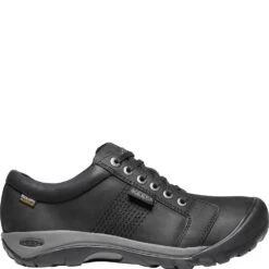 KEEN Men's Austin WP Casual Shoes - Black -Shoes Sale Store KE1024272 1