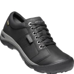KEEN Men's Austin WP Casual Shoes - Black -Shoes Sale Store KE1024272 2