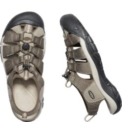 Keen Men's Newport H2 Sandals - Brindle/Canteen -Shoes Sale Store KE1024631 3