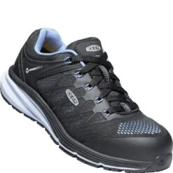 KEEN Utility Women's Vista Energy ESD Safety Shoes - Hydrangea/Black -Shoes Sale Store KE1025241 2