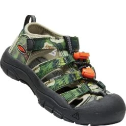 KEEN Little Kid's Newport H2 Sandals - New Aco Map -Shoes Sale Store KE1026273 2