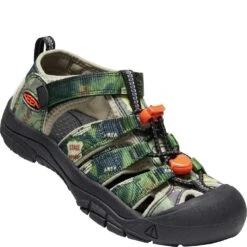 KEEN Youth Newport H2 Sandals - New Aco Map -Shoes Sale Store KE1026282 2