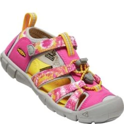 KEEN Kid's Seacamp II CNX Casual Shoes - Multi/Keen Yellow 7 KEEN Kid's Seacamp II CNX Casual Shoes - Multi/Keen Yellow -Shoes Sale Store KE1026319 2