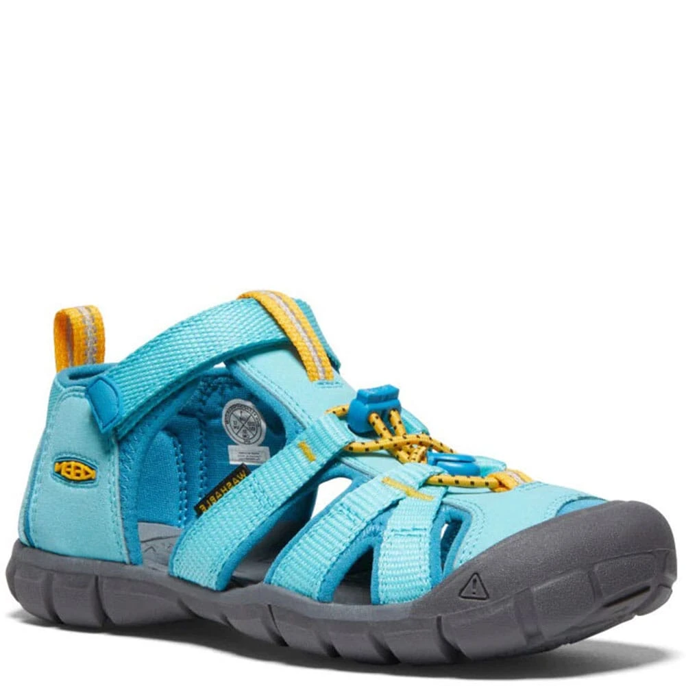 KEEN Youth Seacamp II CNX Casual Shoes - Ipanema/Fjord Blue 3 KEEN Youth Seacamp II CNX Casual Shoes - Ipanema/Fjord Blue