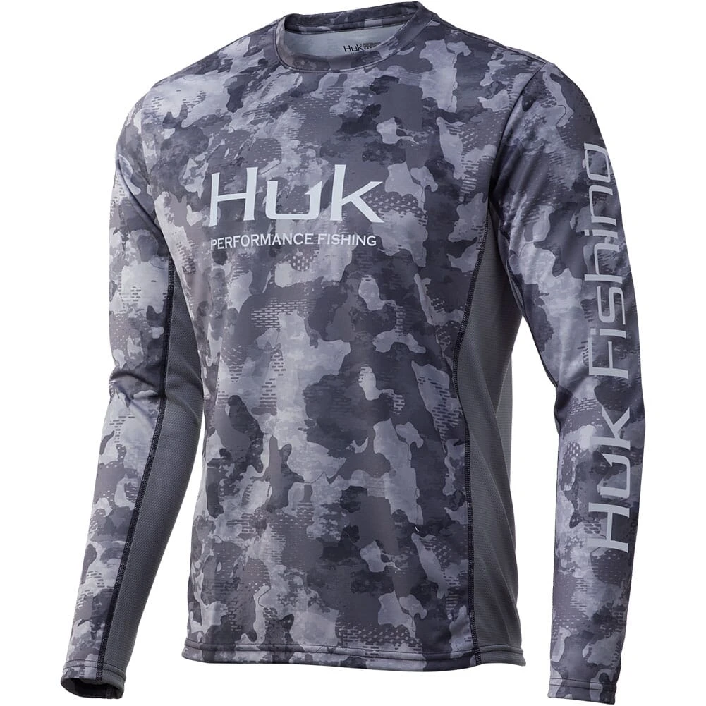 HUK Men's Icon X Refraction Shirt - Storm (Instore Only) 4 HUK Men's Icon X Refraction Shirt - Storm (Instore Only) - Image 2