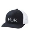 HUK Men's Angler Hat - Black -Shoes Sale Store KHH3000270 001