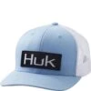 HUK Men's Angler Hat - Dusk Blue -Shoes Sale Store KHH3000270 469