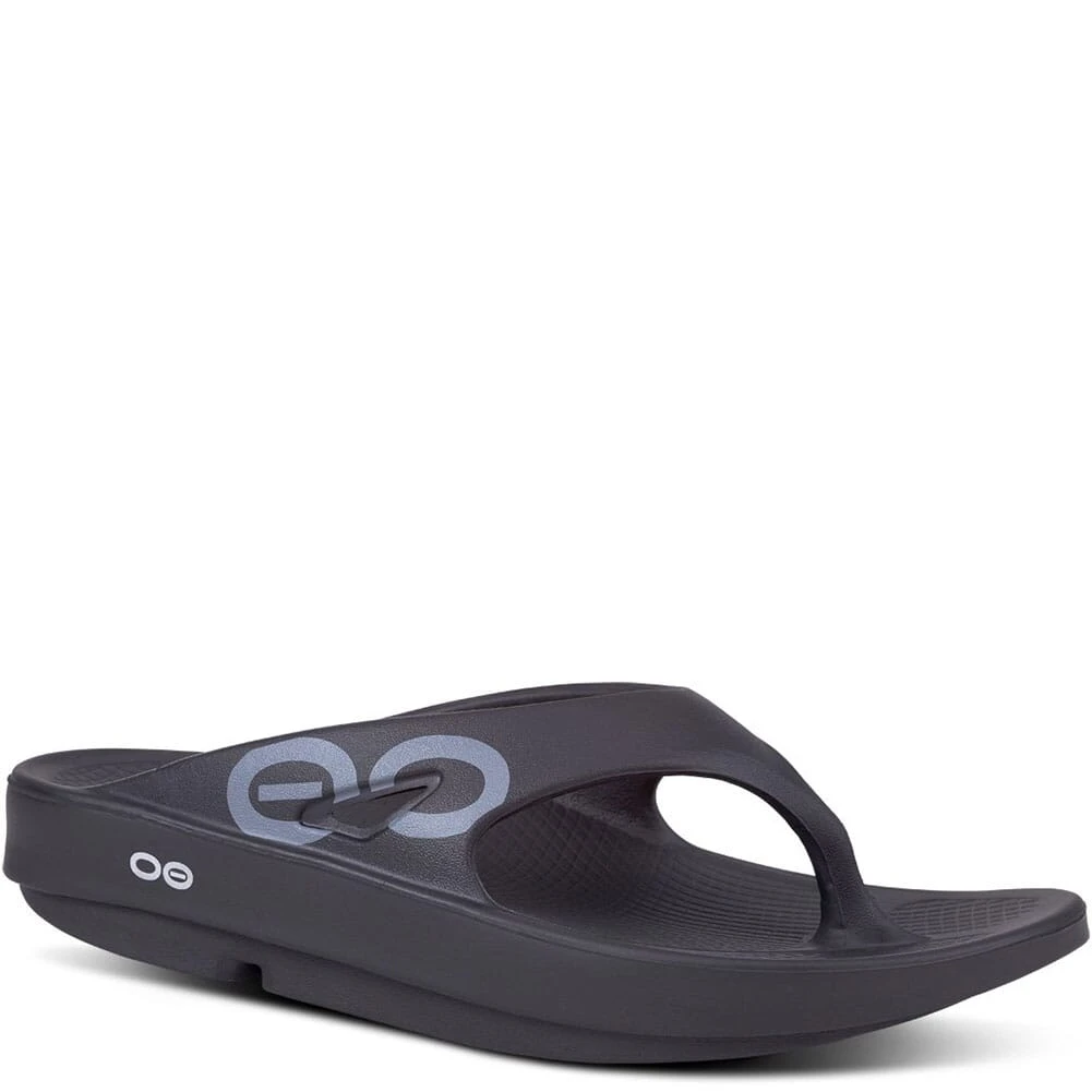 OOFOS Unisex OOriginal Sport Sandals - Black 8 OOFOS Unisex OOriginal Sport Sandals - Black - Image 6