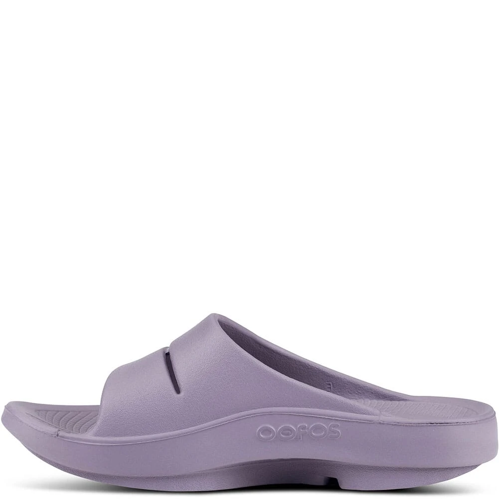 OOFOS Unisex OOAHH Slides - Mauve 4 OOFOS Unisex OOAHH Slides - Mauve - Image 2