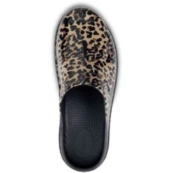 OOfos Women's Oocloog Limited Casual Clogs - Leopard -Shoes Sale Store OF1203 LEO 3
