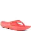 OOFOS Women's OOlala Sandals - Coral -Shoes Sale Store OF1400 CORAL