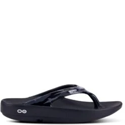 OOFOS Women's OOlala Limited Sandals - Black/Grey Camo 9 OOFOS Women's OOlala Limited Sandals - Black/Grey Camo -Shoes Sale Store OF1403 BLKGYCM 2