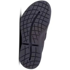 Oofos Men's OOMG Fibre Low Shoes - Black Gray