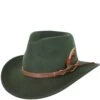 Outback Men's Collingsworth Australian Wool Hat - Moss -Shoes Sale Store OU1321 MOSS